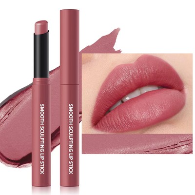 TWLBXMG Rose Red Lipstick For Women Matte Highly Pigmented Lip stick Hypoalle...