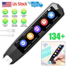 Smart Scan Translation Pen Text Read 134+ Language Online Voice Translator -US