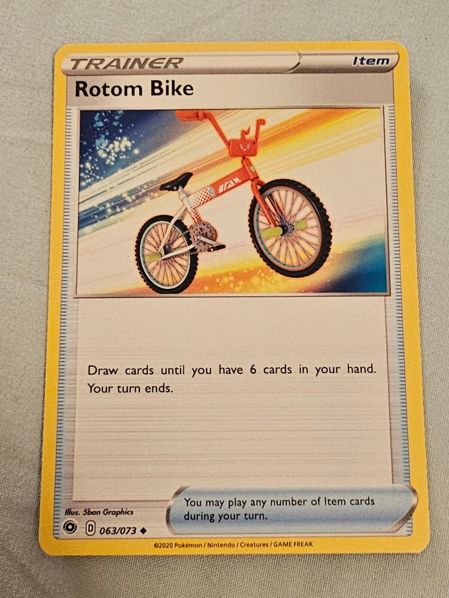 rotom bike pokemon card Phone - Champion's Path Pokmon 064/073 All cards will be carefully packed for safe transit Rotom Bike - Bulbapedia, the
