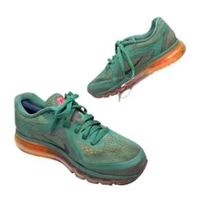 Nike Air Max 2014 Green Womens Sneakers Running Cross Training Size US 9.5