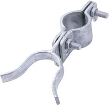 Chain Link Fence Gate Latch, Galvanized Fence Fork Latch Lock Wall Mount with Ho