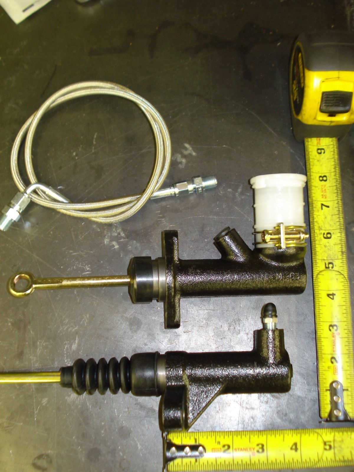 Hydraulic Clutch Kit Conversion Jeep CJ YJ Mustang 5.0 CJ5 CJ6 CJ7 CJ8