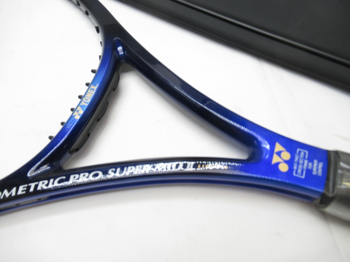 Yonex Isometric Super Mid II + 5HS 2本 NOS* YONEX ISOMETRIC PRO SUPER MID II LONG TENNIS RACQUET (4
