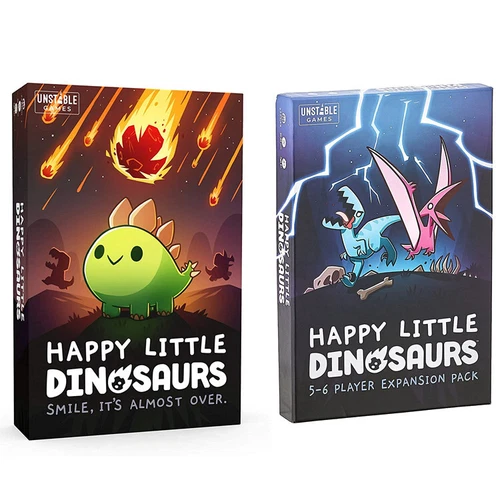 Happy Little Dinosaurs Base Game & Deck Cards Game Board Game Family Game - Picture 3 of 28