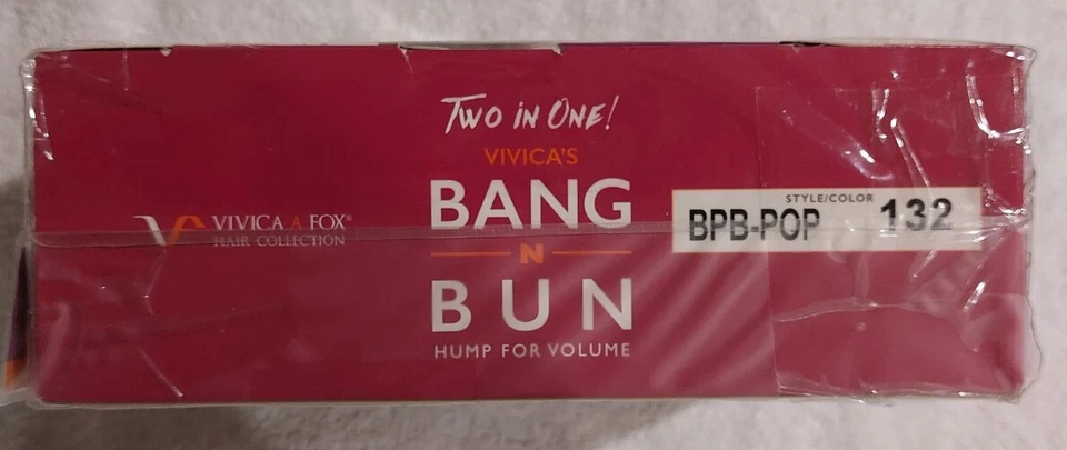 Vivica's Bang-N-Bun Hump para volumen Insta Bangs + Insta Bun (color 132) Foto 3 de 3