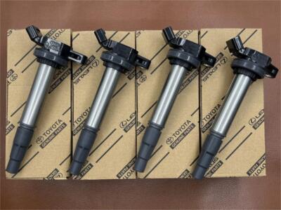 4Pcs Genuine Denso 90919-02258 Ignition Coils 673-1310 For  Corolla 1.8L usa