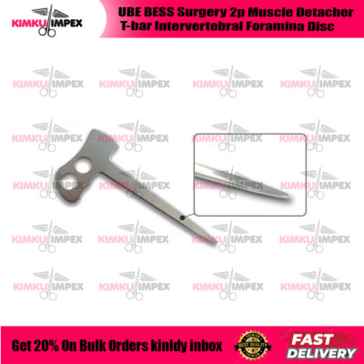 UBE BESS Surgery 2p Muscle Detacher T-bar Intervertebral Foramina Disc