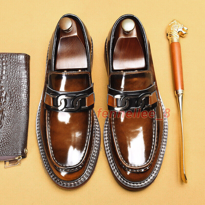 SAOLA Mocassini da uomo scarpe eleganti in vera pelle scarpe eleganti matrimonio casual business scarpe slip on