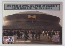 1990 Super Bowl XXV Silver Anniversary Box Set Superdome gets Yellow Ribbon 0w8