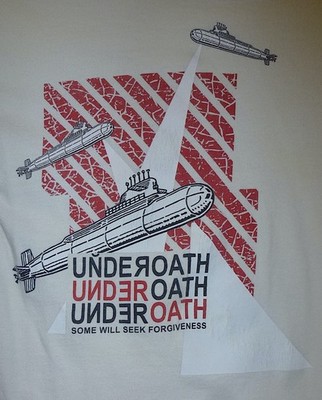 Band T-Shirt UNDEROATH  Some Will Seek Forgiveness  Post Hard Core Metal  small