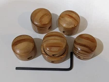  4 TONE-VOL, one STACK KNOB, US made,selected pine , FRENCH POLISHED FINISH