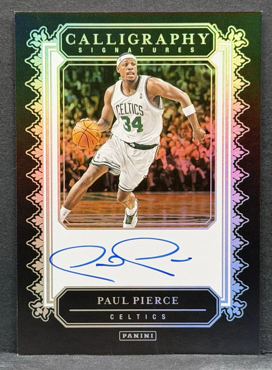 Paul Pierce Basketball Autographed Sports Trading Cards