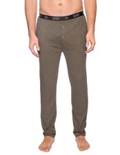 Men's Noble Mount Brown Black Striped Lounge Pants Size M