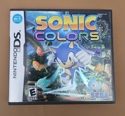 Sonic Colors Nintendo DS Sega Complete CIB