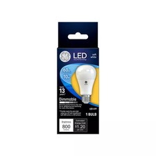 GE Soft White LED A19 10W 60W Dimmable Light Bulbs 67511 2 Pack General Purpose