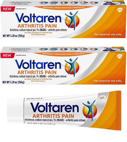 Voltaren Arthritis Pain Gel, 12.34 Ounces 5.3 OZ2 Plus 1.75 OZ 
