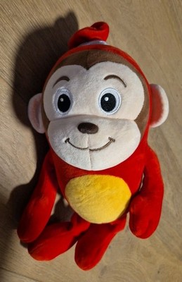 COCOMONG Robocong Toytron 13'' Plush Toy Korean Animation Red Monkey Mascot Korea