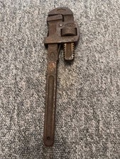 Vintage 12 Inch Stillson Pattern Pipe Wrench Heavy Duty Industrial Tool