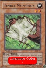 YuGiOh Nimble Momonga (V.2) MRL-EN086 Rare Englisch Poor unl.