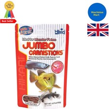 High-Quality Jumbo Carnisticks - Flavorful Diet for Giant Carnivorous Fish 182g