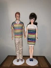 Barbie Vintage Inspired Knit Hit Allen Original Swimsuit Knit Dress ONLY