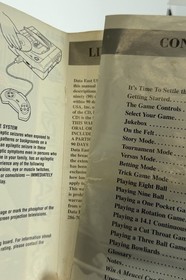 MINNESOTA FATS POOL LEGEND - SEGA SATURN - COMPLETE *TESTED & WORKING*