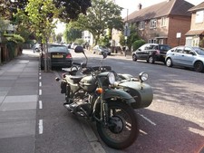 Photo A1 Old Bike, Manor Lane Catford/TQ3873 Painted in wartime green w c2011