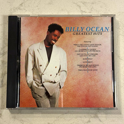 Billy Ocean Greatest Hits CD Jive RCA 1989 Caribbean Queen Suddenly C8L