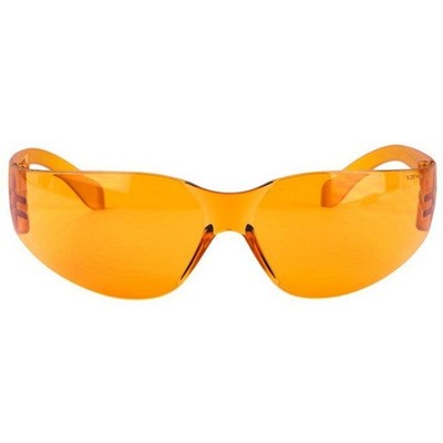 Walker's Game Ear Clearview Shooting Amber Hunting Safety Glasses GWP-WRSGL-AMB
