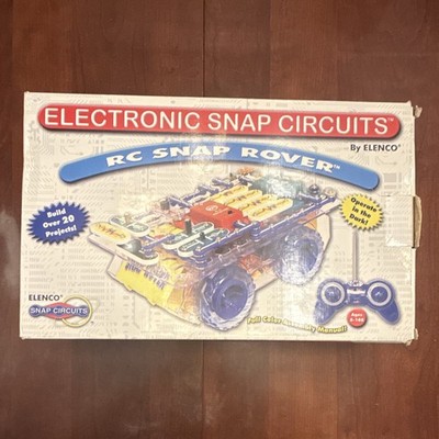 Elenco Snap Circuits RC Snap Rover Kit SCROV-10 2006 Vintage Ages 8-11