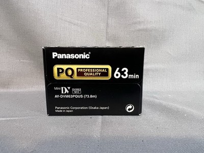 Box Of 5 Panasonic AY-DVM63PQUS MiniDV tapes (SEALED) | eBay