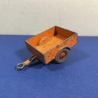 VINTAGE DINKY TOYS 341 ORANGE LAND ROVER TRAILER DIECAST ORIGINAL MODEL TOY