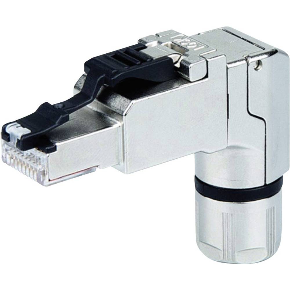 Connecteur Telegärtner 100023061 RJ45 mâle coudé cat6a terrain
