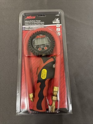 Milton S-568 Heavy Duty Digital Tire Inflator Gauge Lock On Air Chuck (C11B)