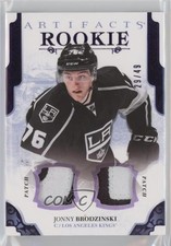 2017 Upper Deck Artifacts Rookies Purple Materials 29/49 Jonny Brodzinski 0j4n