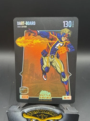 2026 Bo Jackson Battle Arena Dart Board Jaxson Dart RC BF-130 Fire Battlefoil