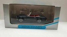 Minichamps 032232 Mercedes 280SL Pagode Cabrio open d.blue Boxed incomplete 1:43