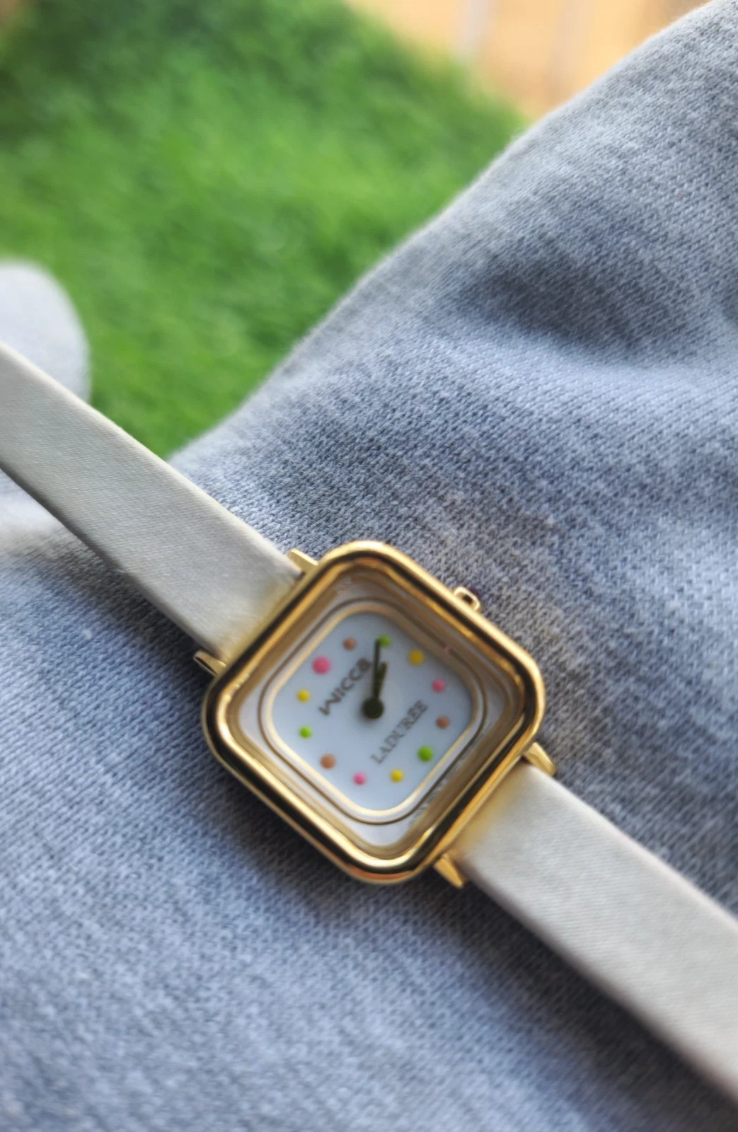 CITIZEN wicca × LADUREE solar Watch Limited White… - image 4