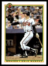 Dale Murphy 1990 Bowman #19 Atlanta Braves MLB READ FREE SHIPPING AutographDen
