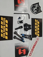 FIT S&M BMX BIKE Thread On 990 BRAKE MOUNTS Kit Fit Odyssey Dia-Compe Tektro NEW
