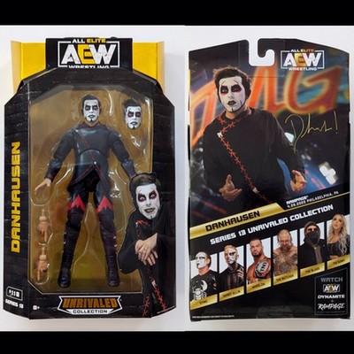 New in Box AEW Unrivaled 13 Danhausen Wrestling Action Figure WWE