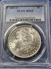 1885-O MS64 PCGS  New Orleans Morgan Silver Dollar. Beautiful Coin!