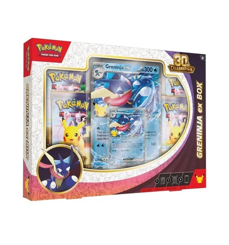 Pokémon TCG 30th Celebration Greninja EX Box English, Brand New Sealed