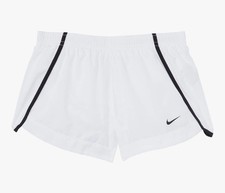 Nike Girl's Dry Sprinter Shorts Youth White NWT