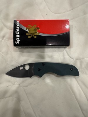 Spyderco #001V Knife Joker Lil Native C230GPDGRBK - Forest Green G10 - CruWear