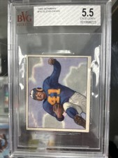 1950 Bowman Football #16 Glenn Davis Rookie Rc Card BVG 5.5 EX + ? Rams . rookie card picture
