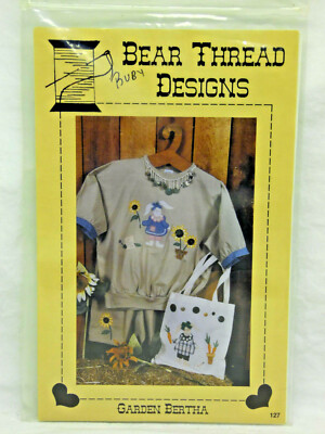 Bear Thread Designs - 127, Garden Bertha