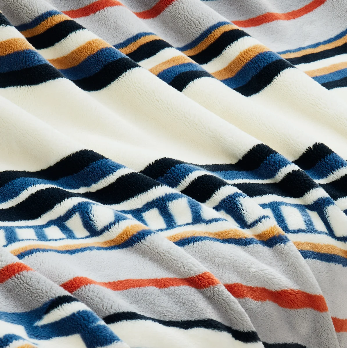 Pendleton Soft Plush Throw Saltillo Stripe 50