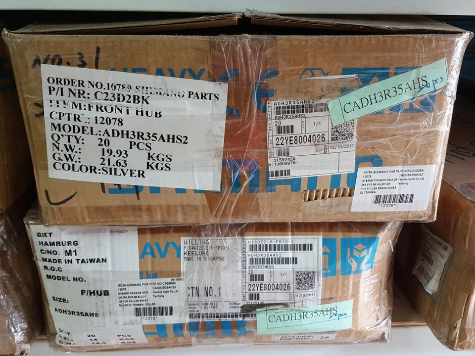 Shimano DH-3R35-H Dynamo Front Hub 6V x 3W x 36H Silver W/ QR - Image 3 of 4