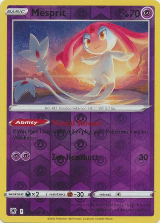 Mesprit Pokmon TCG Cards for sale | eBay Mesprit Pokmon TCG Cards for sale | eBay